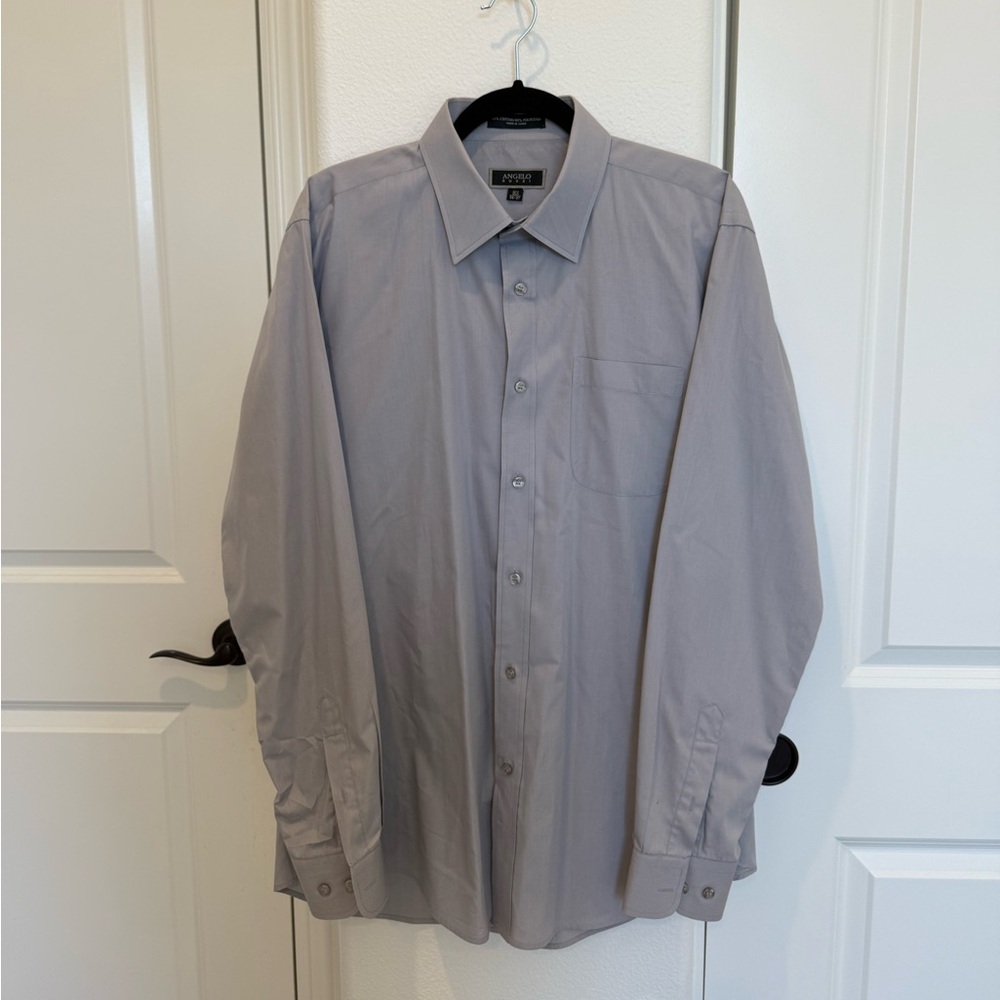 Angelo Rossi - Men’s Button Down Dress Shirt